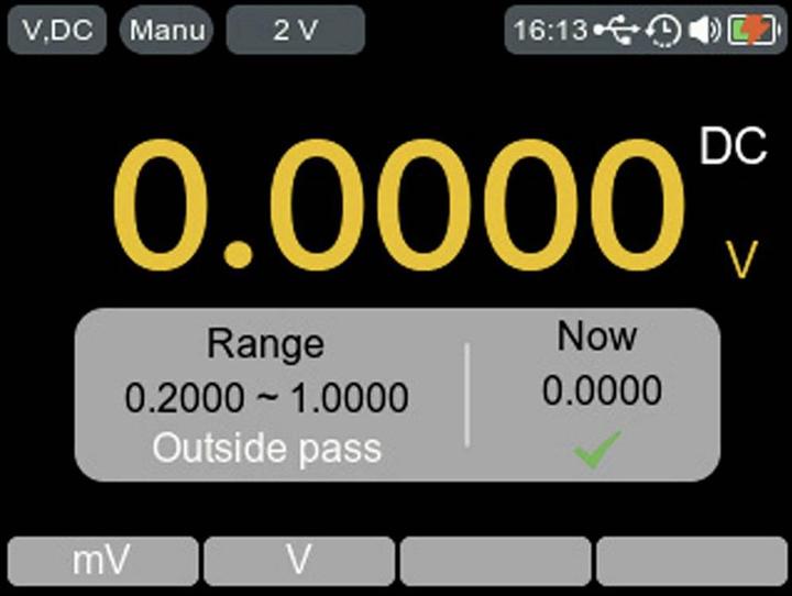 Actual product image Voltcraft VC-44 handheld multimeter with basic oscilloscope (CAT III 1000V)