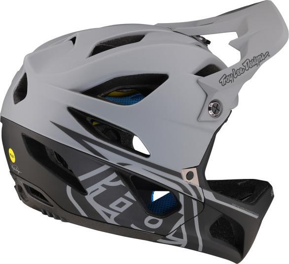 Actual product image Troy Lee Designs Stage MIPS Helmet, Stealth, grey, M/L | 57-59cm (57 - 59 cm)