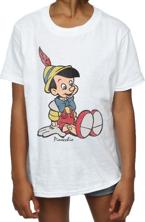 Produktbild Pinocchio TShirt Mädchen aus klassischer Baumwolle (128)