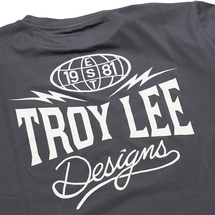 Produktbild Troy Lee Designs Ruckus LS Ride Tee, Bolts, carbon, XXL (XXL)