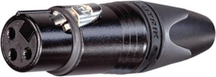 Produktbild Neutrik Kabelbuchse XLR schwarz 4-polig