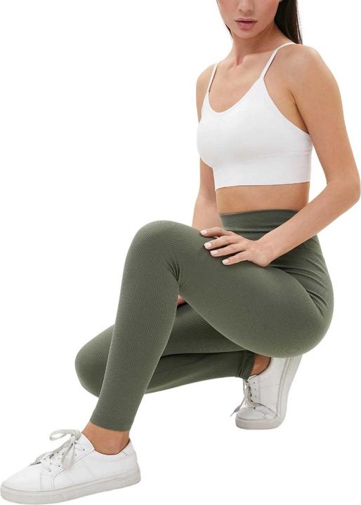 Actual product image Lookus Womens/Ladies Zelal Ribbed Leggings (M)