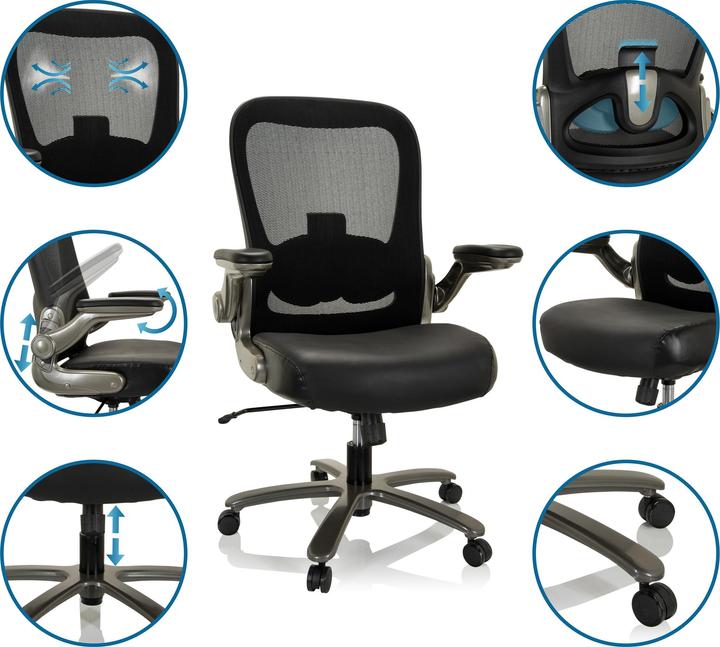 Actual product image Hjh Office INSTRUCTOR XXL T I Leather