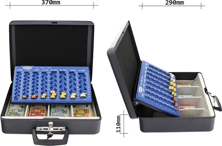 Produktbild Rottner Euro Geldkassette Elli