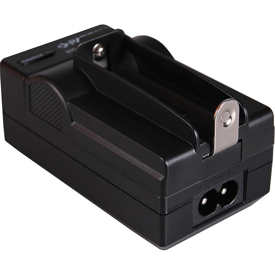 Patona 4in1 Ladegerät f. 18650 Zelle ICR18650-26F INR18650F1L NCR18650B US18650VTC5 US18650VTC6 (1 pz., 18650, Caricabatterie senza batteria), Caricab