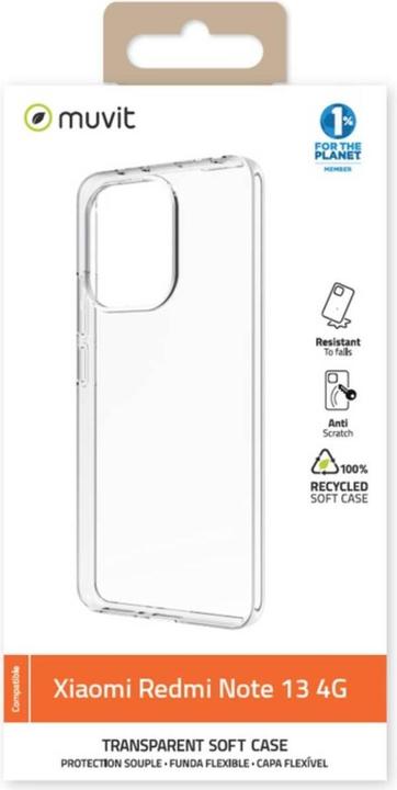 Actual product image Muvit Soft Case Series (Xiaomi Redmi Note 13)