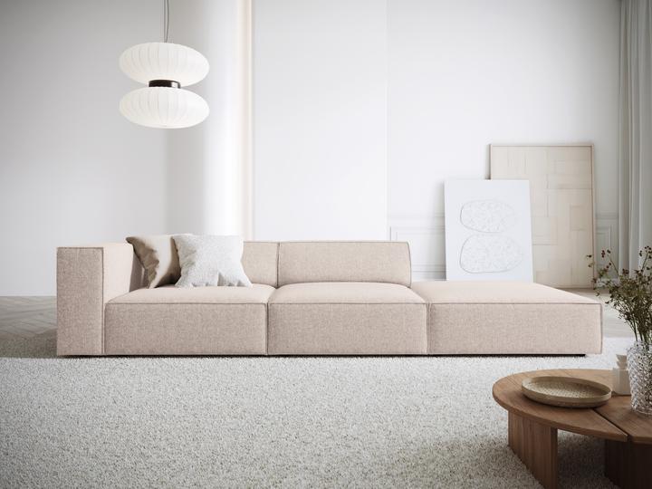Actual product image Cosmopolitan Design Right Sofa, "Arendal", 4 Seats, Beige, 262x102x70 Made in Europe