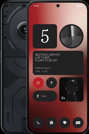Actual product image Nothing Phone (2a) (256 GB, Black, 6.70", Dual SIM, 5G)