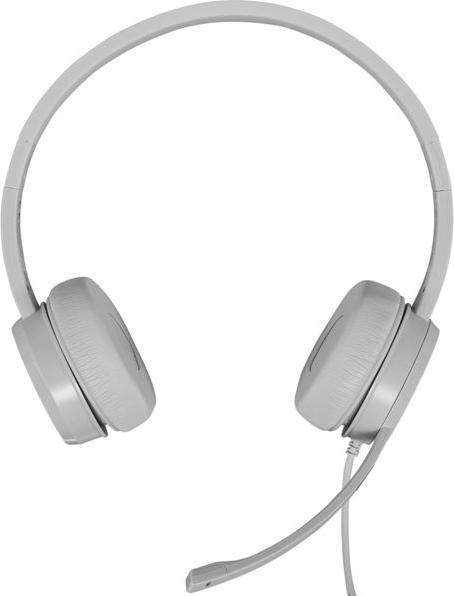 Produktbild Lenovo 110 Analoge Stereo-Kopfhörer (Geräuschisolierung, drehbares Mikrofon, Leder und Schaumstoff-O (Kabelgebunden, USB-A)