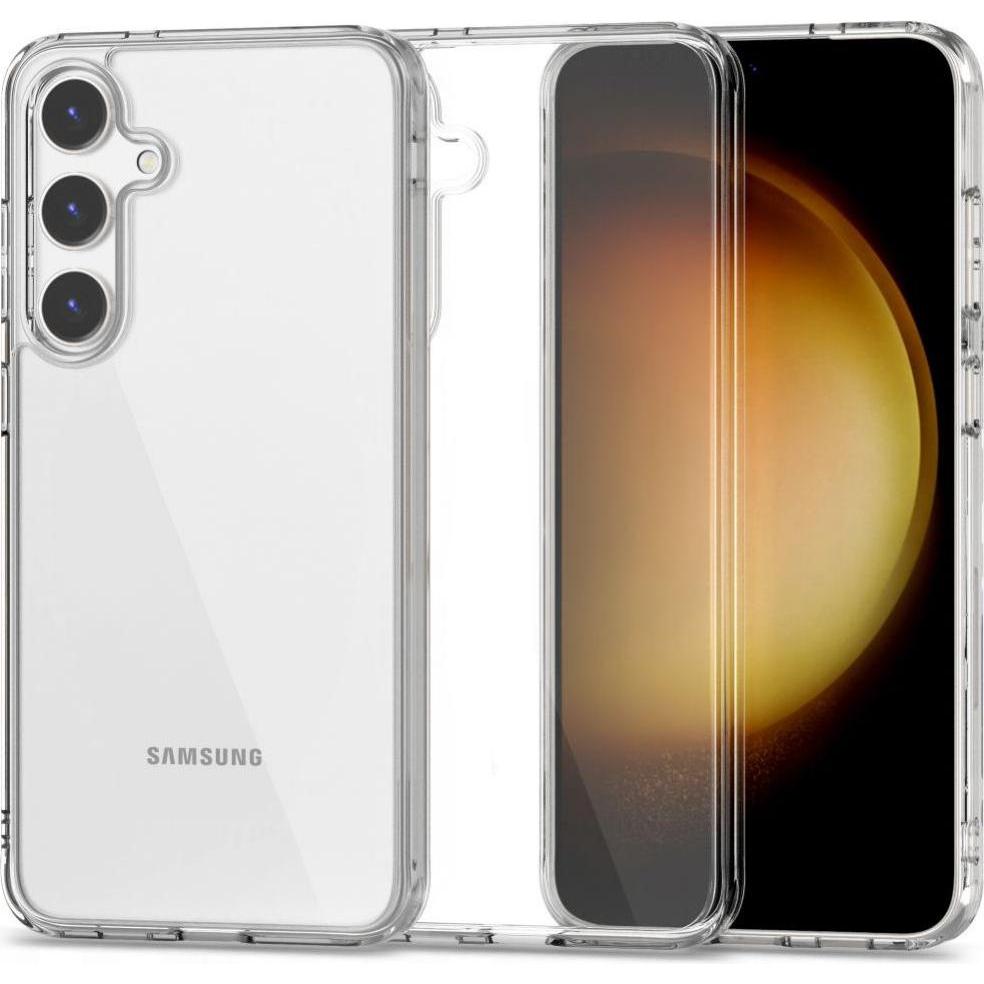 Tech-Protect Flexair Hybrid clear (Samsung Galaxy S24), Smartphone Hülle, Transparent