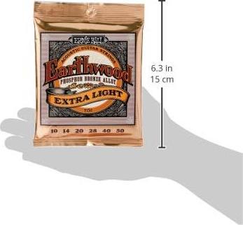 Produktbild Ernie Ball Earthwood Extra Light (6x, Gitarre, 0.05")