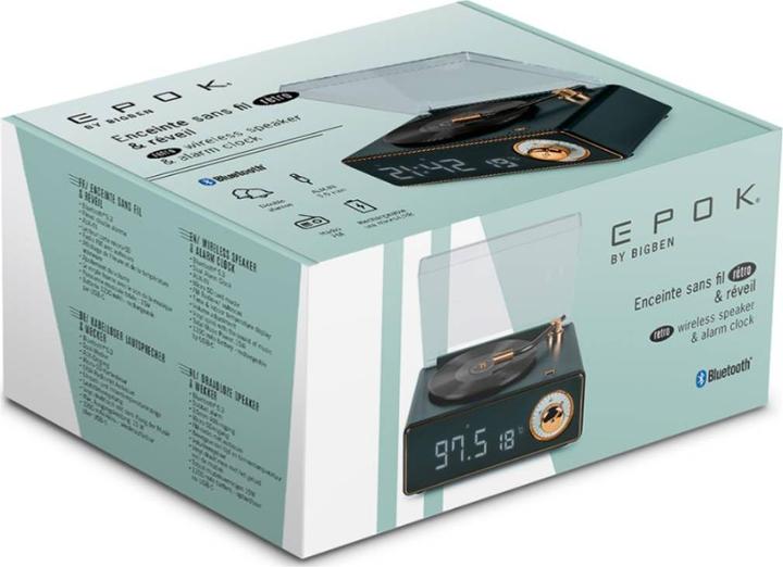 Actual product image Bigben Retro alarm clock