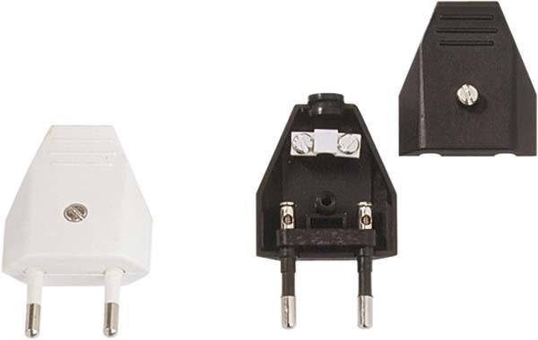 Productafbeelding Bachmann 2P Elektrische netstekker (zwart) (CEE 7/16)