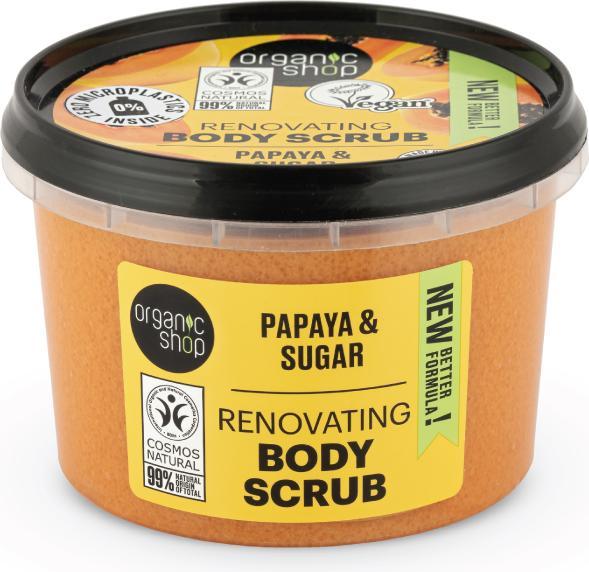 Produktbild Organic Shop Organic Papaya Sugar Do Cia?a O Zapachu (250 ml)