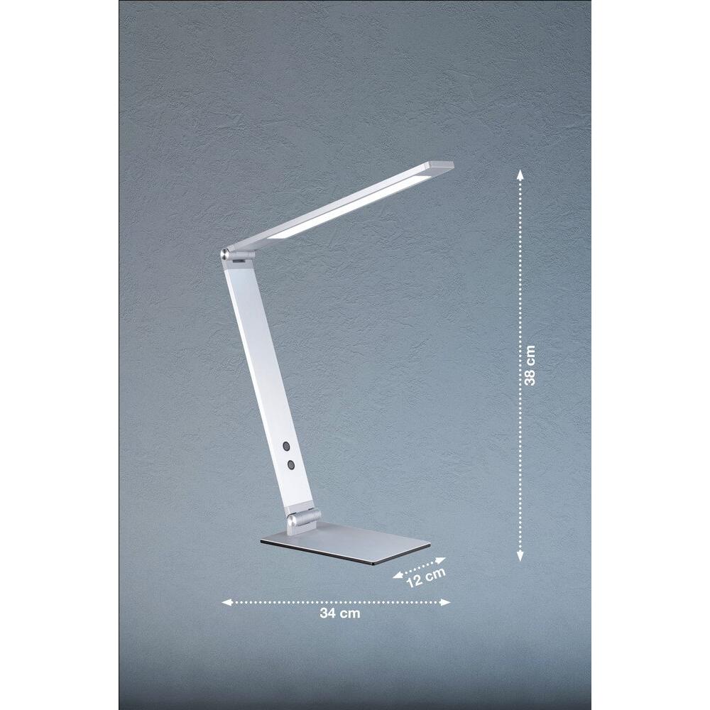 Thumbnail - Fischer & Honsel, Tischlampe, Honsel Geri LED Tischleuchte 7,6W Tunable white steuerbar dimmbar 98140 (640 lm)
