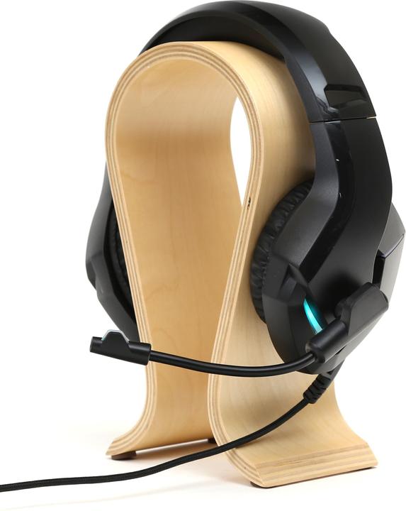Image du produit Varr Casque de jeu pro avec rétroéclairage RGB, microphone ultra-sensible (.) Boom, annulation du bruit (Filaire)