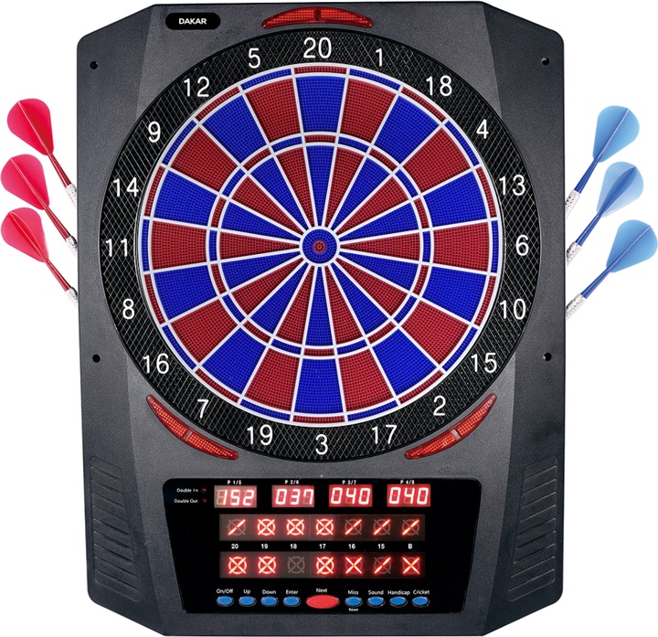 Actual product image XQ Max DAKAR Electronic Dartboard
