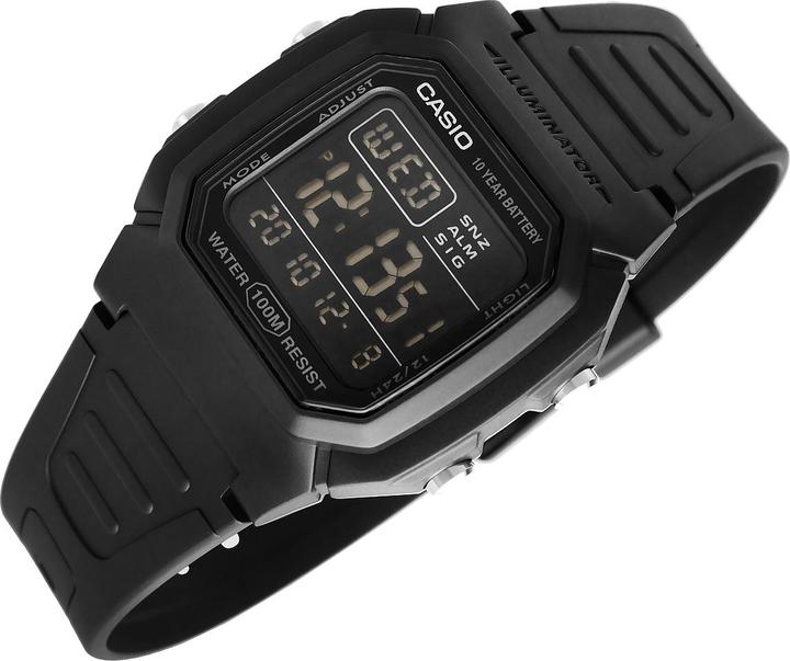 Actual product image Casio Retro Vintage - W-800H-1B (Digital watch, 37 mm)