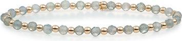 Sparkling Jewels Sparkling Labradorite Bead Bracelet Sbg-Gem18-3mm-Mix