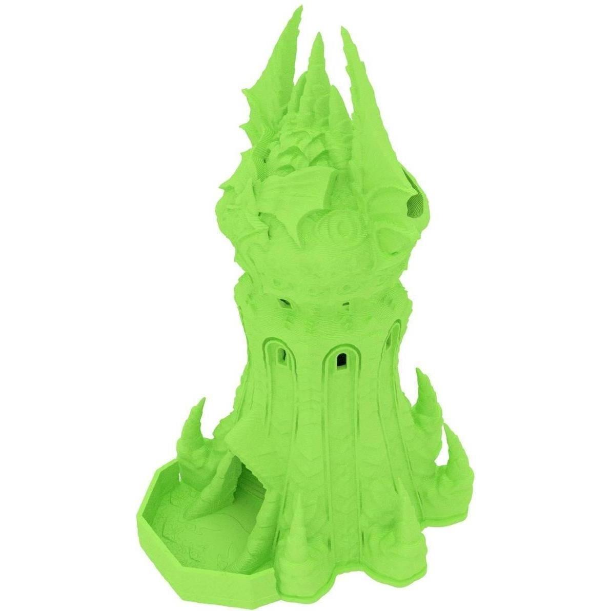 Feldherr Fates End Würfelturm Warlock 3D gedruckt, abnehmbares Dach (Materiale sintetico)