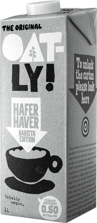 Image du produit Oatly Barista de l'avoine (1 x 100 cl)