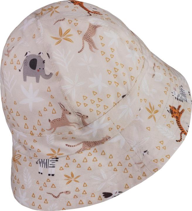 Actual product image Sterntaler Safari hat printed with zoo animals UV protection + (47)