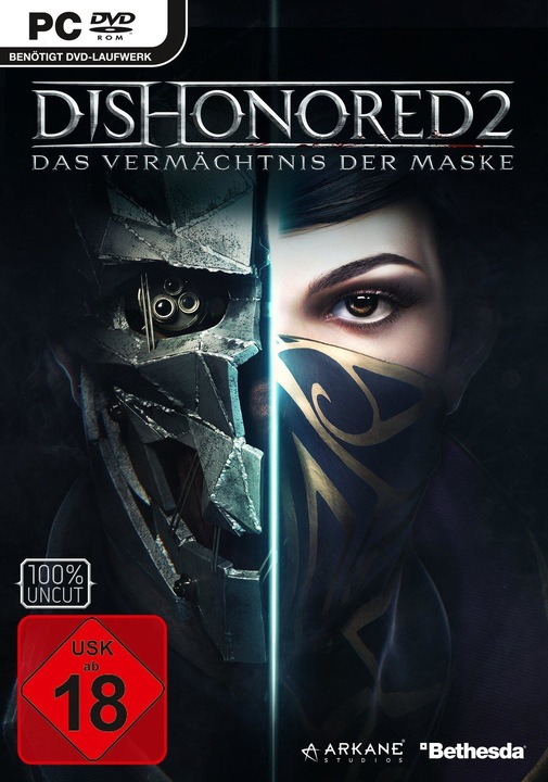 Produktbild Bethesda Dishonored 2: Das Vermächtnis der Maske (Windows, DE)