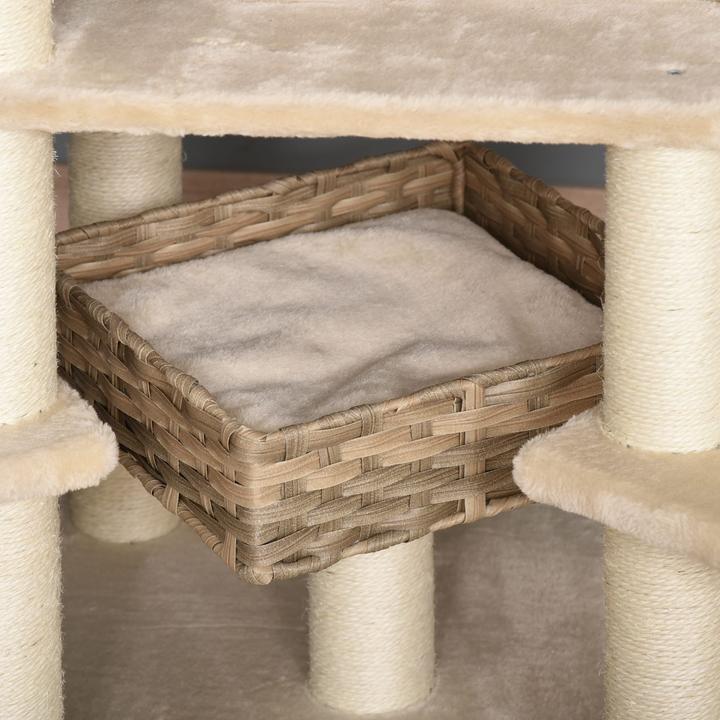 Actual product image Jamb Scratching post (174 cm, Brown)