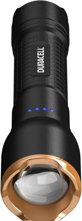 Actual product image Duracell DF1500R Gift Box Taschenlampe schwarz (16.50 cm, 1500 lm)