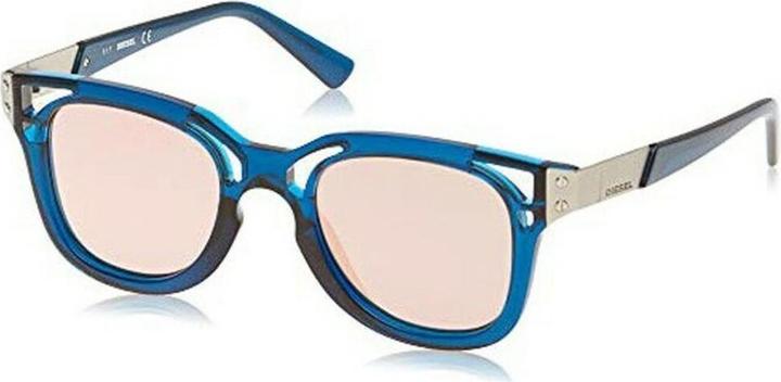 Image du produit Diesel Lunettes de soleil bleues polarisées de mode pour femmes DL02324990Z