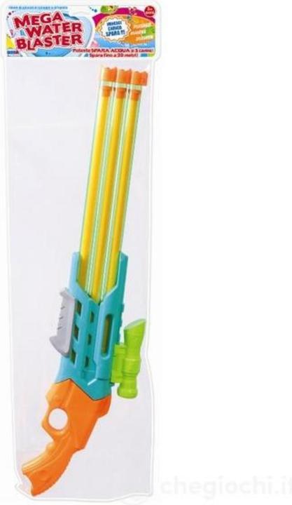 Actual product image Rs Toys Fucile Acqua 3 Canne 65 cm In Busta