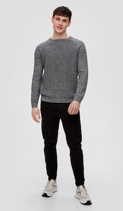 Actual product image s.Oliver Strickpullover Strickpullover mit Raglanärmeln (XL)