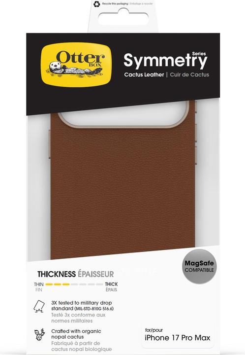 Produktbild OtterBox Symmetry Cactus Leather Camera Control (Apple iPhone 17 Pro Max)