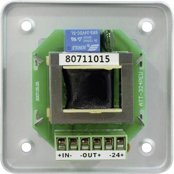 Image du produit Omnitronic Régulateur de niveau sonore ELA mono sil