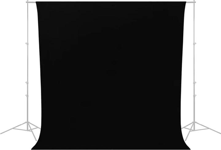 Caruba Krimpvrij Achterdoek 2,60 x 3 meter Zwart (260 cm, 300 cm)