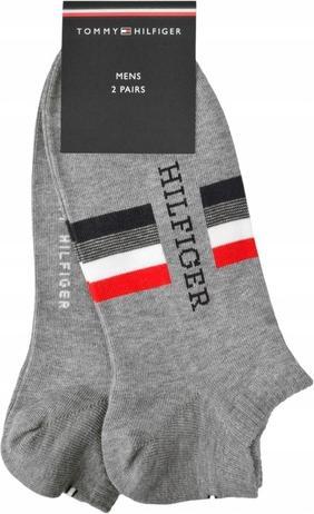 Produktbild Tommy Hilfiger Socken Söckchen 2P Grau (2er Pack, 43 - 46)