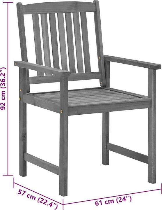 Produktbild vidaXL Gartenstuhl