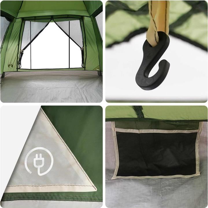 Actual product image vidaXL Campingzelt (4.95 kg, 3 persons)