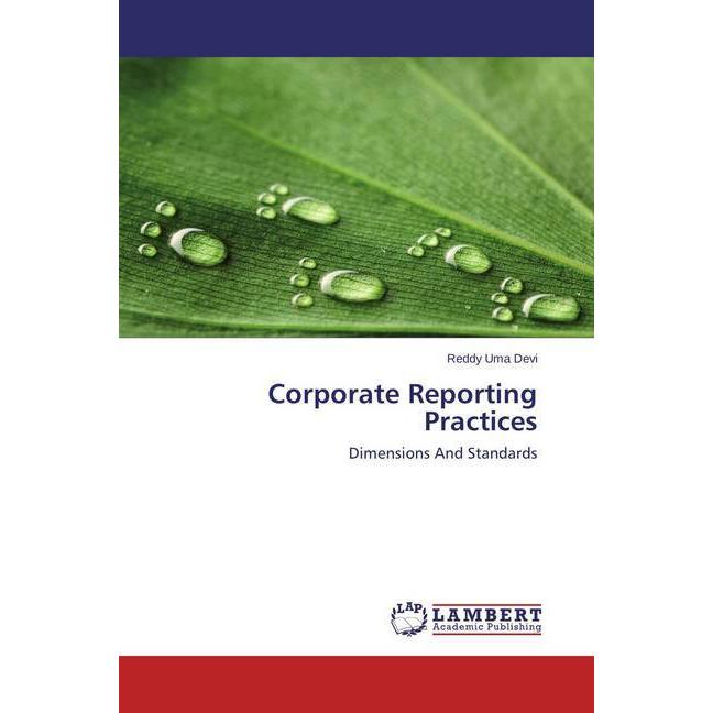Corporate Reporting Practices, Fachbücher