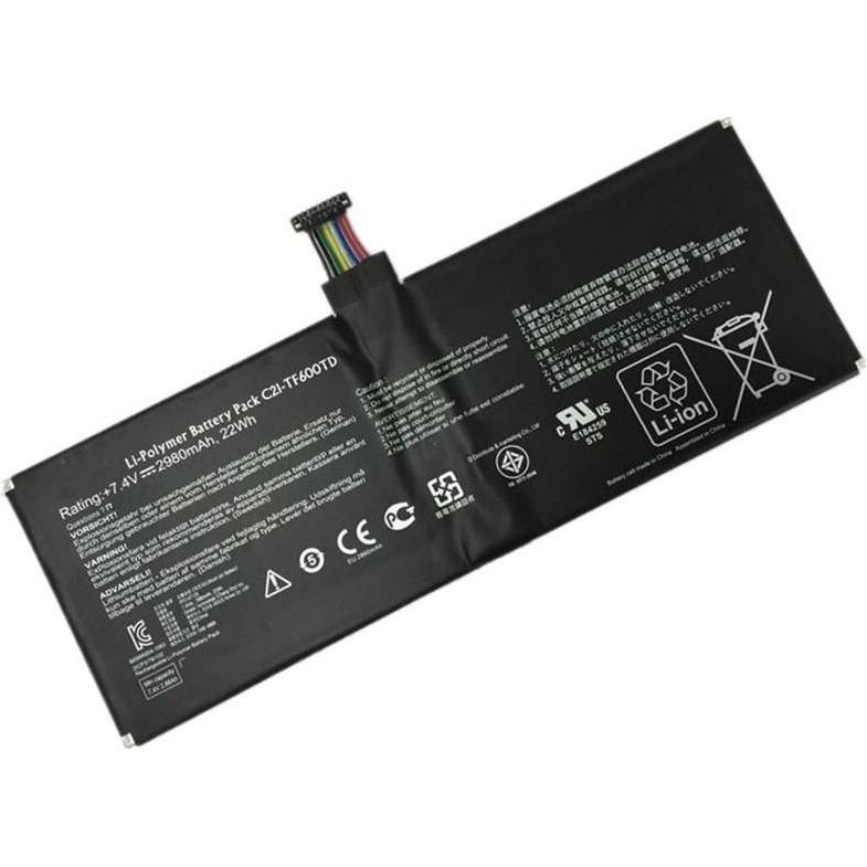 CoreParts Battery for Asus Mobile (6760 mAh), Notebook Akku, Schwarz