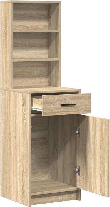 Actual product image vidaXL Tall unit Sonoma oak 40x41x135 cm wood-based material