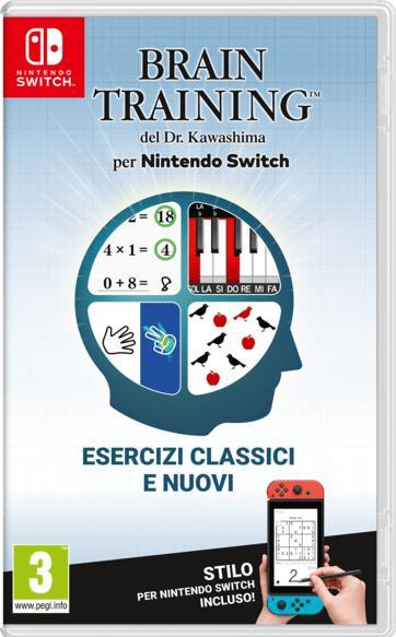Actual product image Nintendo Dr. Kawashima's Brain Jogging (Switch, IT)