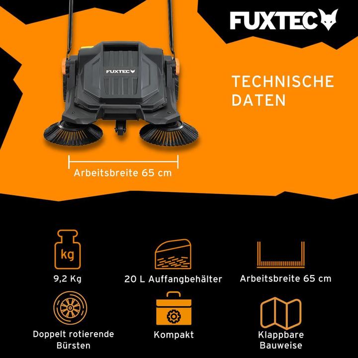 Immagine prodotto Fuxtec Handkehrmaschine FX-HK65