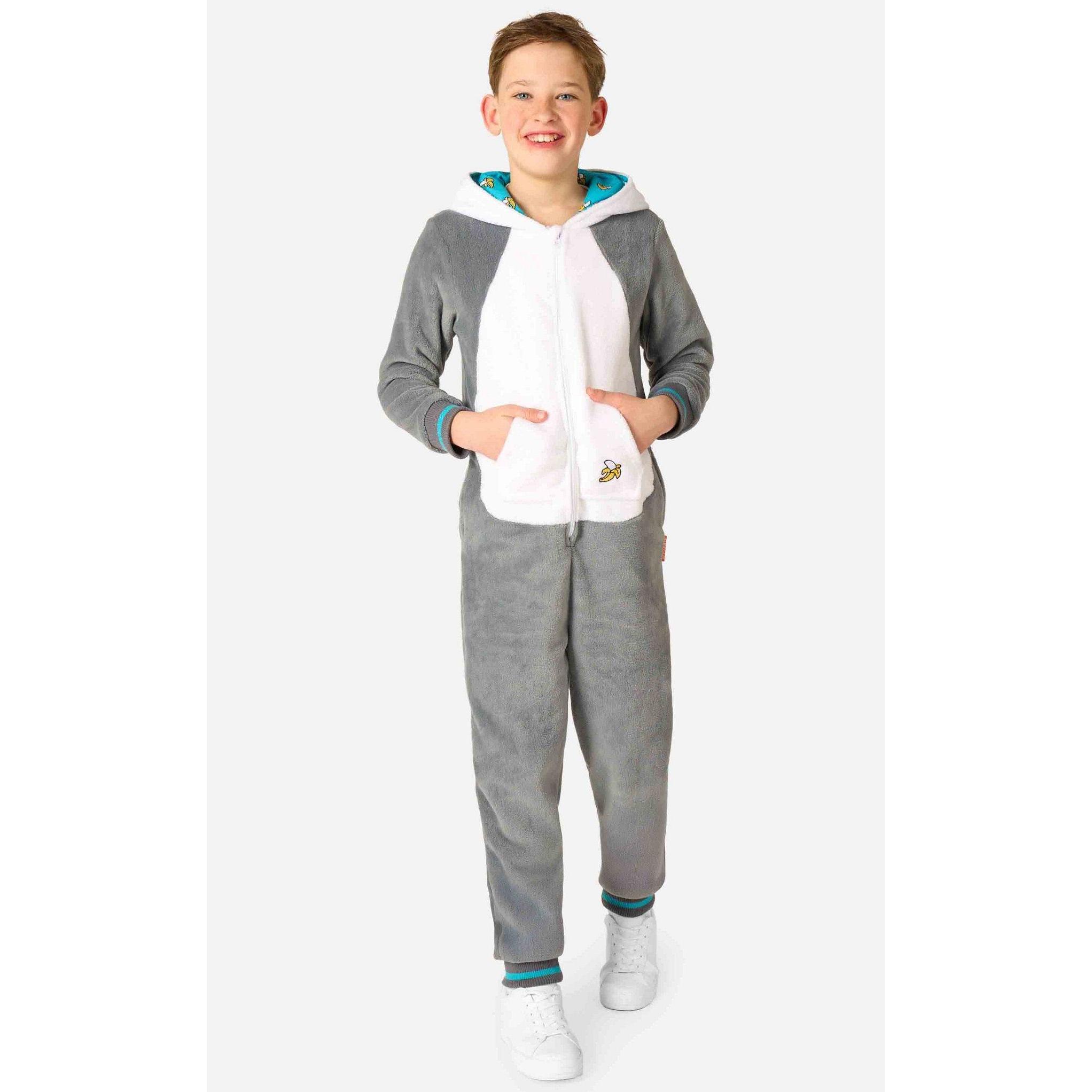 OppoSuits Lemur Onesie für Kinder (134, 140, 146, 152)