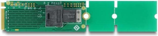 Produktbild Delock Adapter M.2 Key M to SFF-8643 NVMe 22110 / 2280 / 2260