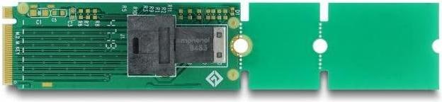 Immagine prodotto Delock Adattatore M.2 Key M a SFF-8643 NVMe 22110 / 2280 / 2260
