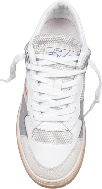 Produktbild D.a.t.e. D.a.t.e torneo collar net leather sneakers white and grey (41)
