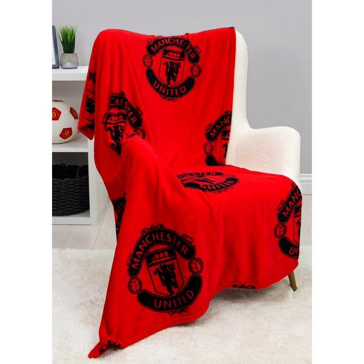 Produktbild Manchester United FC Decke Classic Rotary Fleece