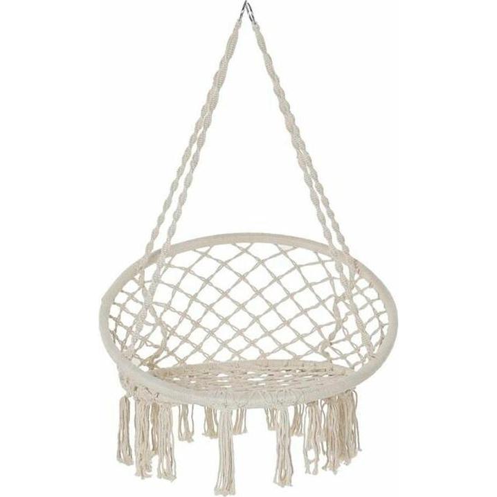 DKD Home Decor, Amache, Hammock Beige 80 x 63 x 120 cm (80 x 63 x 120 cm)