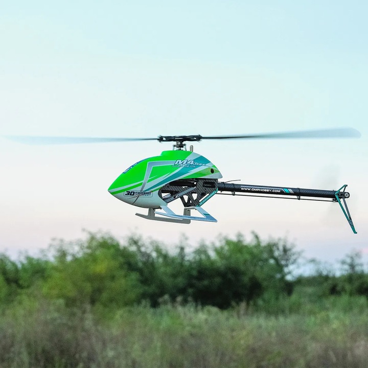 Image du produit OMP Hobby Hélicoptère M4 Max vert, en kit